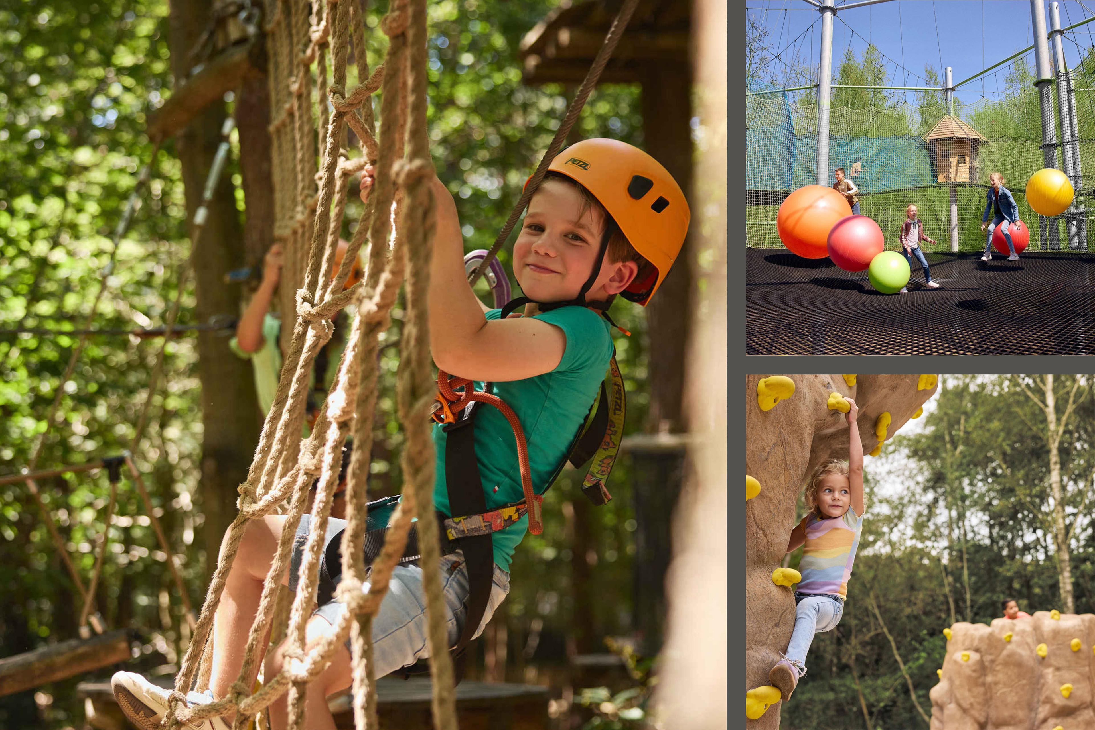 alle activiteiten van het kleuteravontuur vanaf 4 jaar bij Klimrijk Brabant