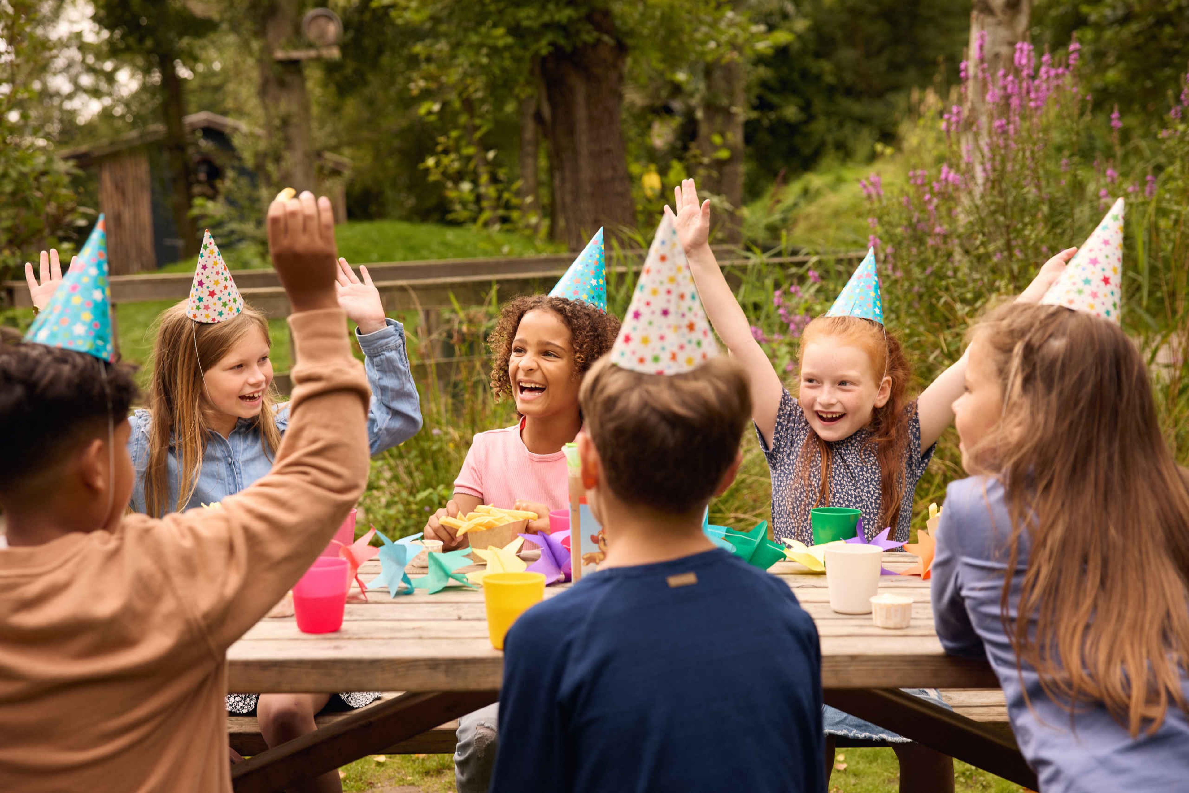 Kinderen kinderfeestje friet eten AquaZoo Leeuwarden
