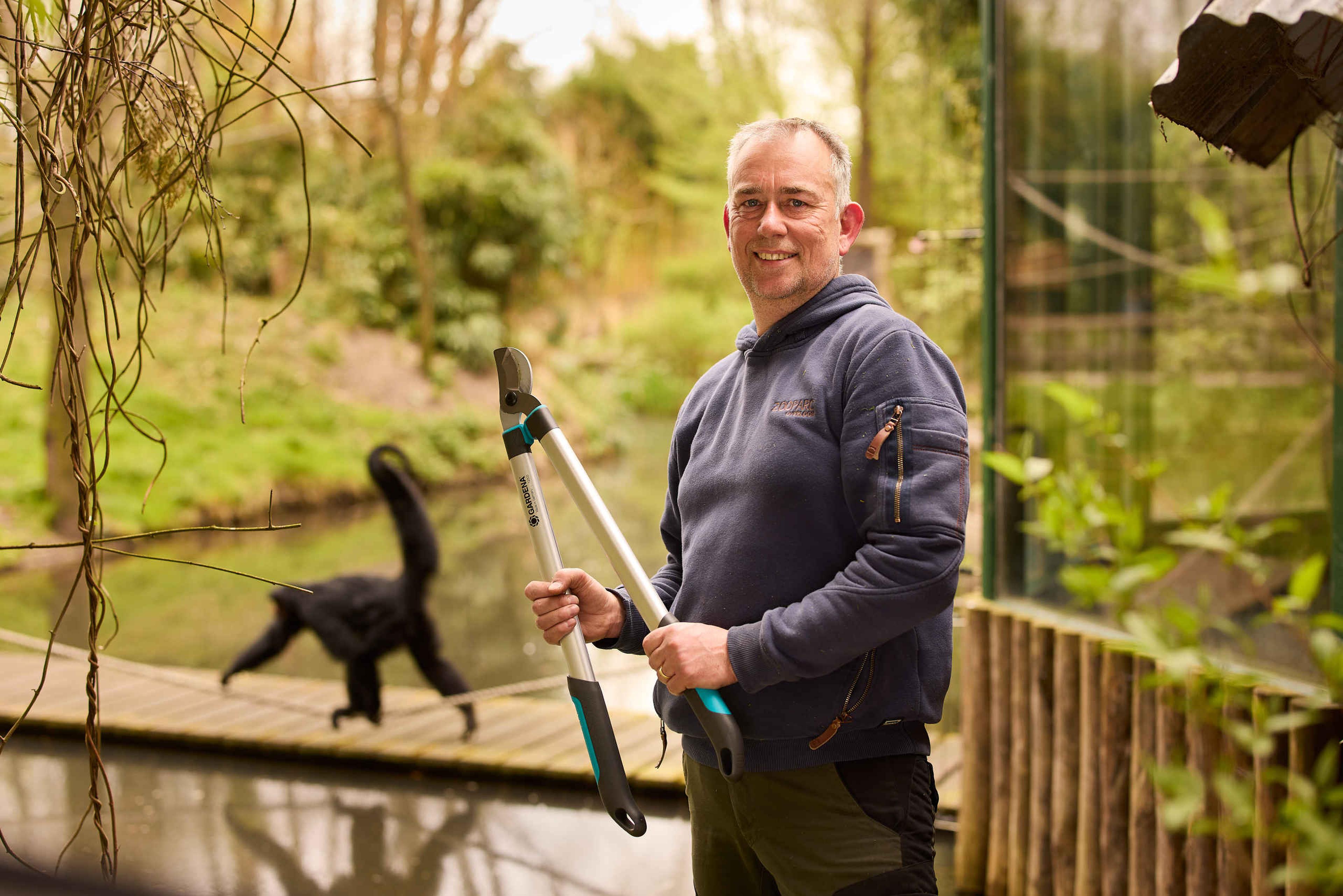 Medewerker groenvoorziening bij ZooParc Overloon