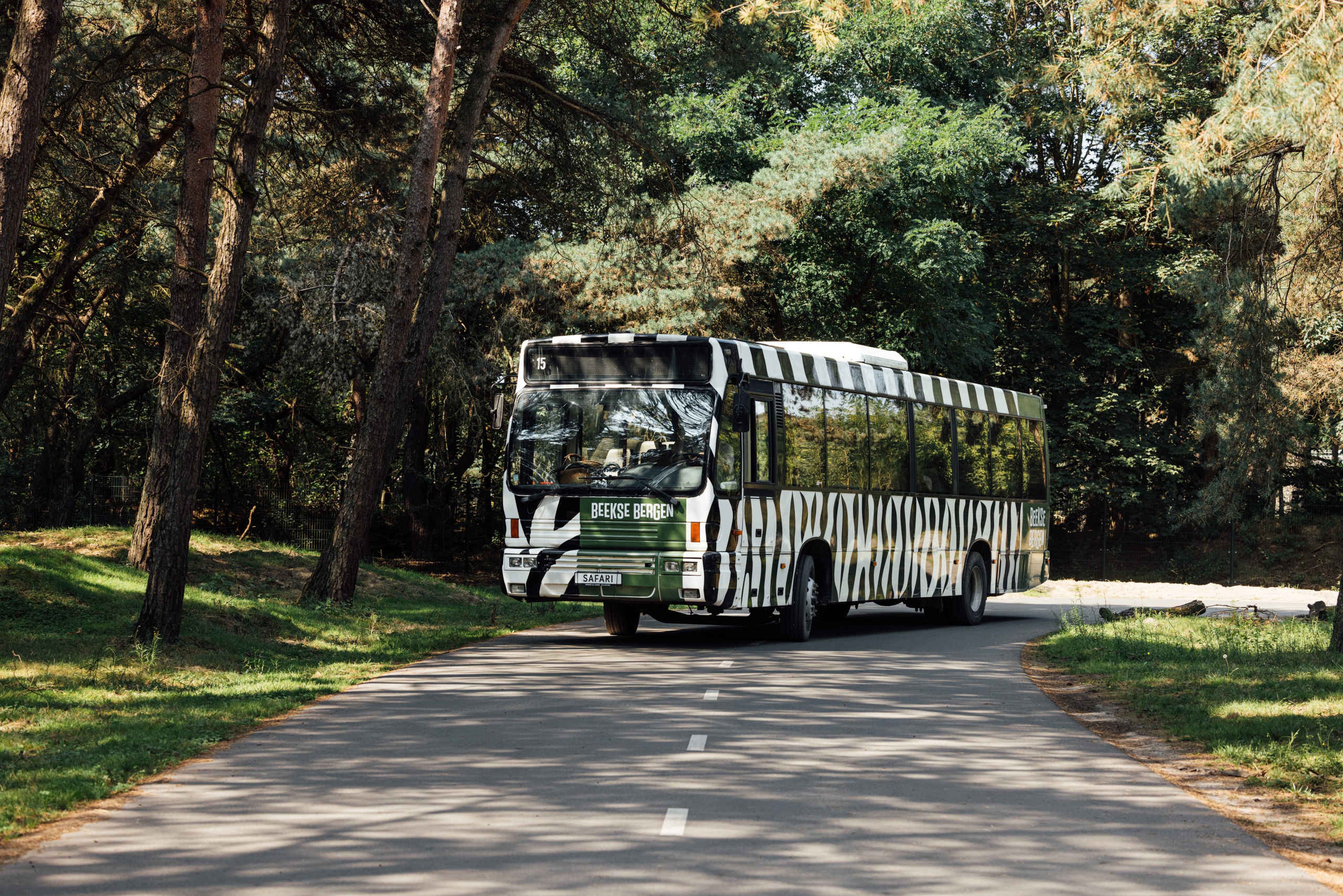 Bussafari door het bos meeting & events bij Safaripark Beekse Bergen