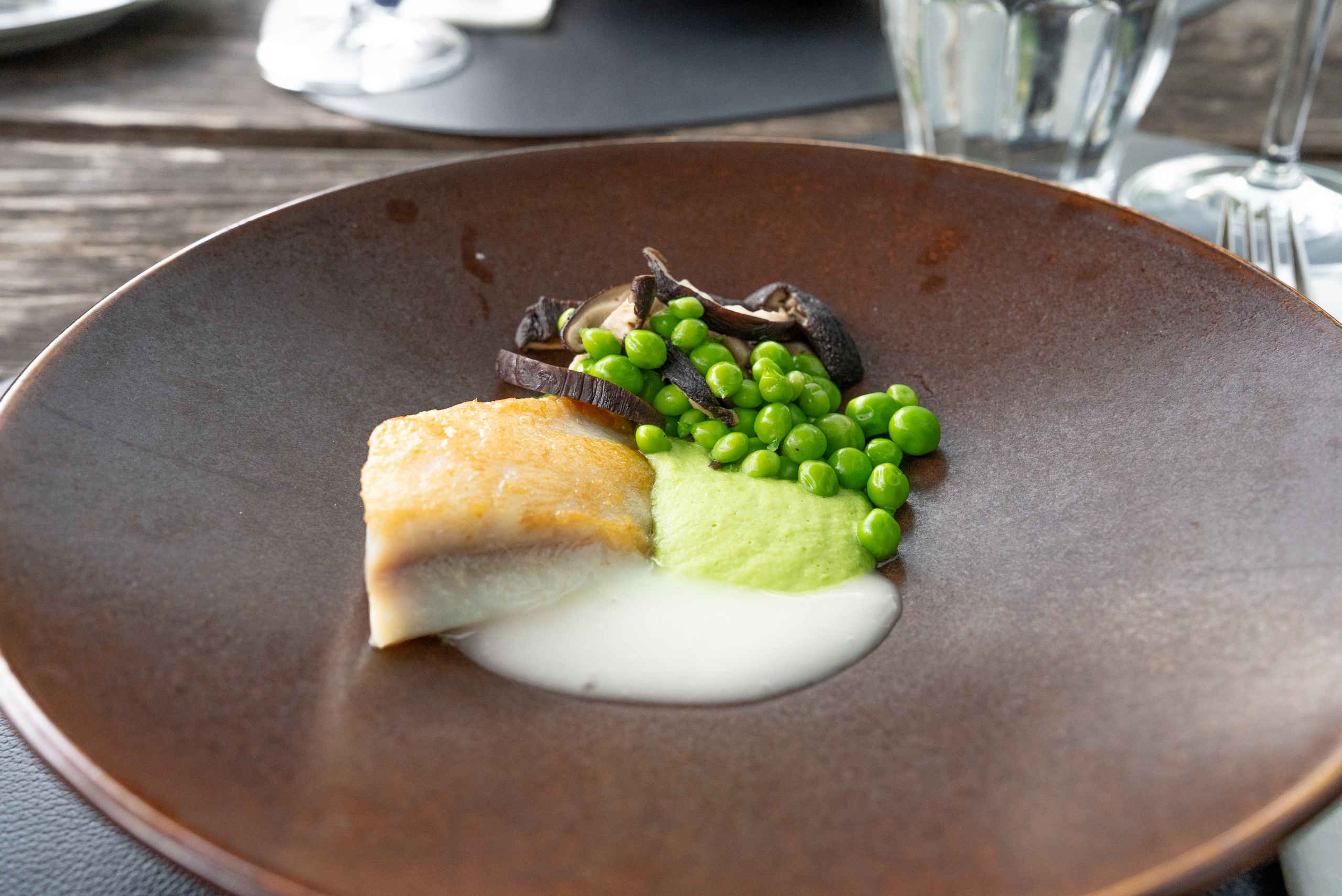 Een witvis gerecht tijdens Dinner at the Zoo in ZooParc Overloon