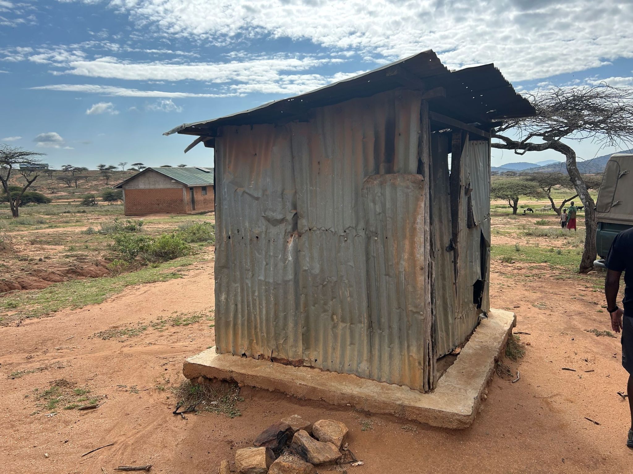 De keuken bij een school in Kenia.