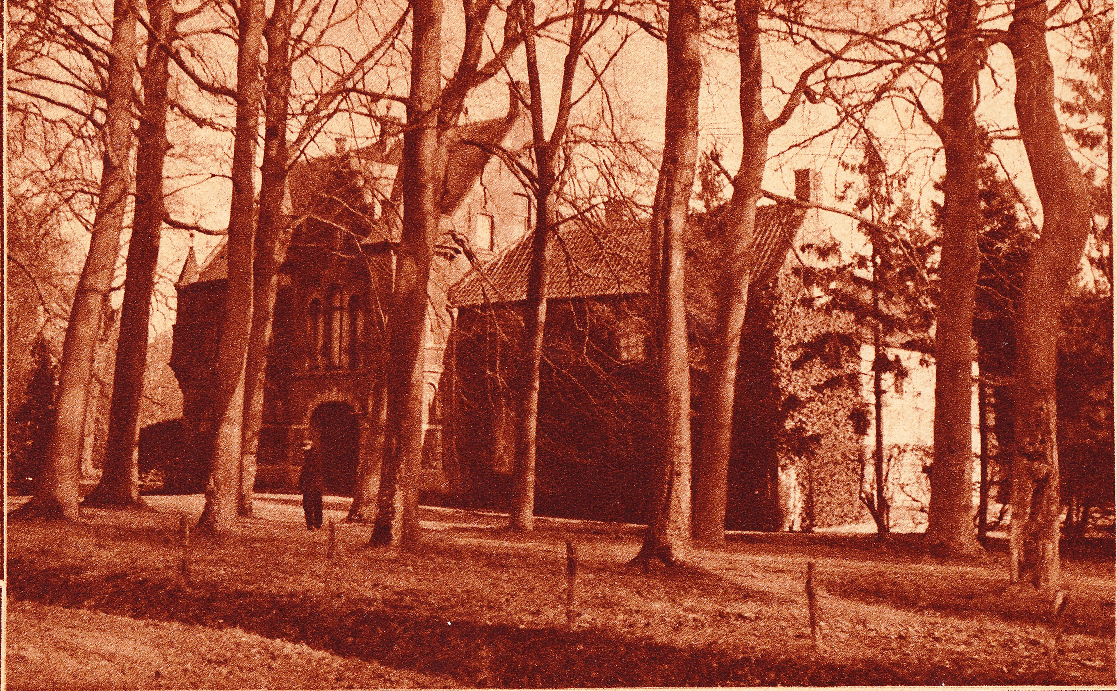 Kasteel d'Oultremont maart 1929 Kasteel Steenenburg