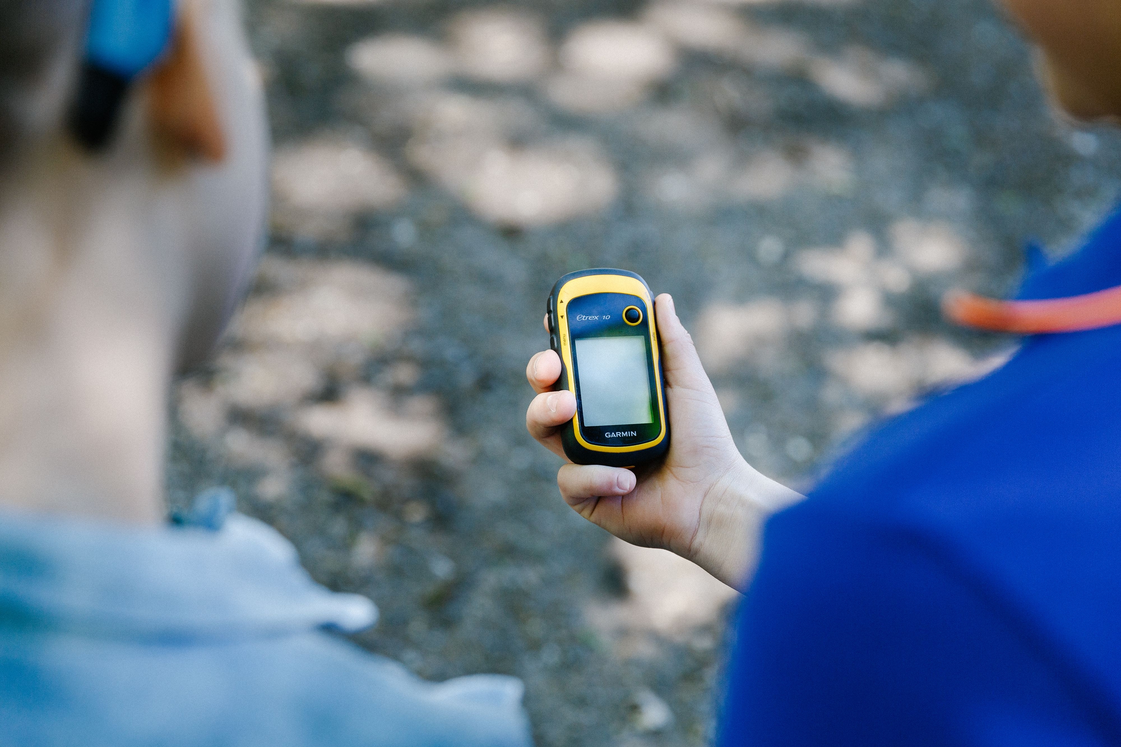 Gps bij gps-wandeltocht bij Klimrijk Brabant