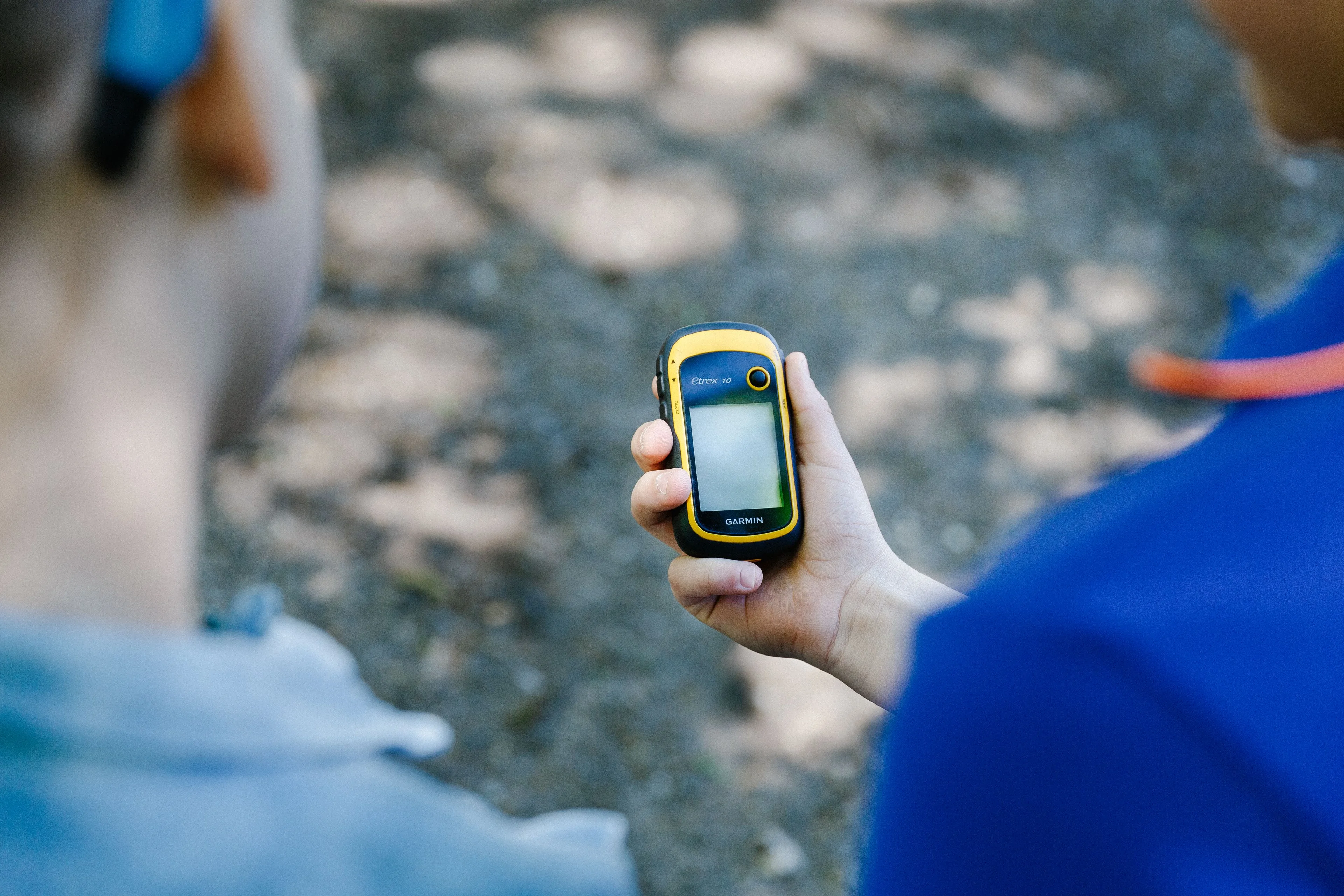 Gps bij gps-wandeltocht bij Klimrijk Brabant