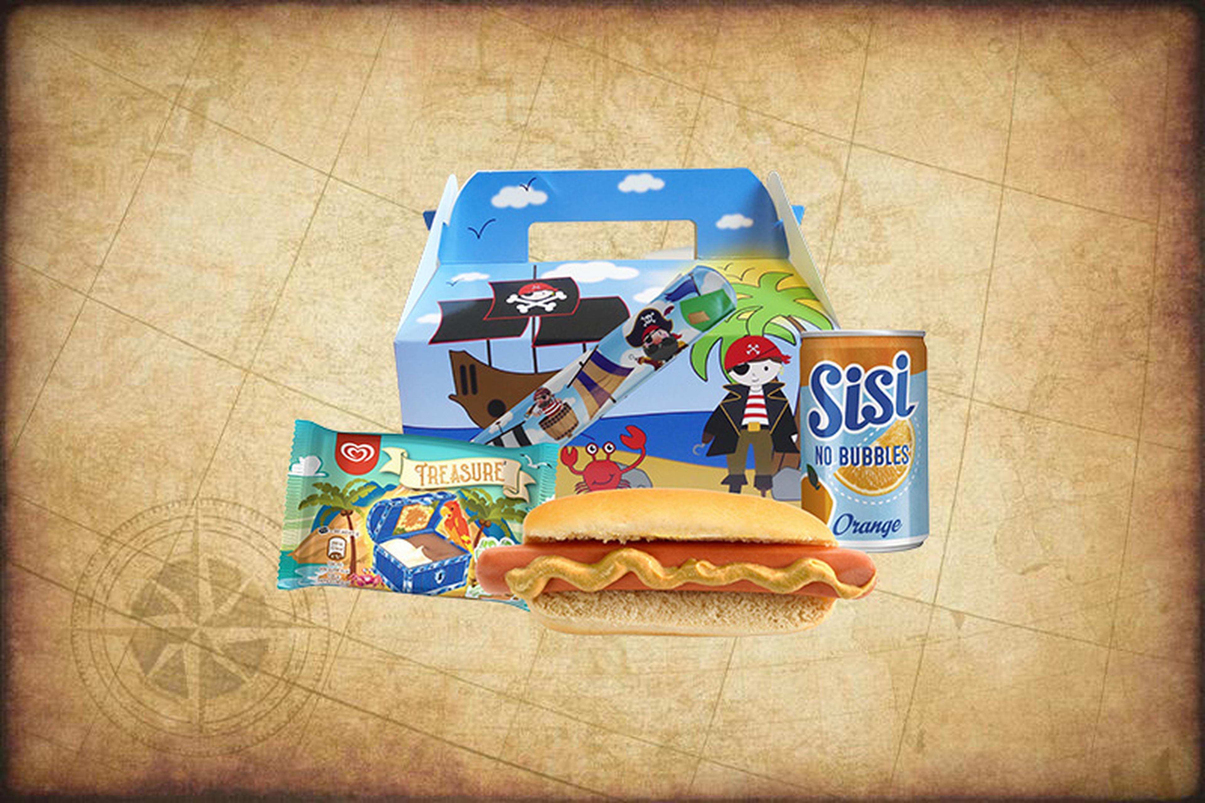 Piraten kinderbox gevuld tijdens Piraten in de Zoo in AquaZoo Leeuwarden