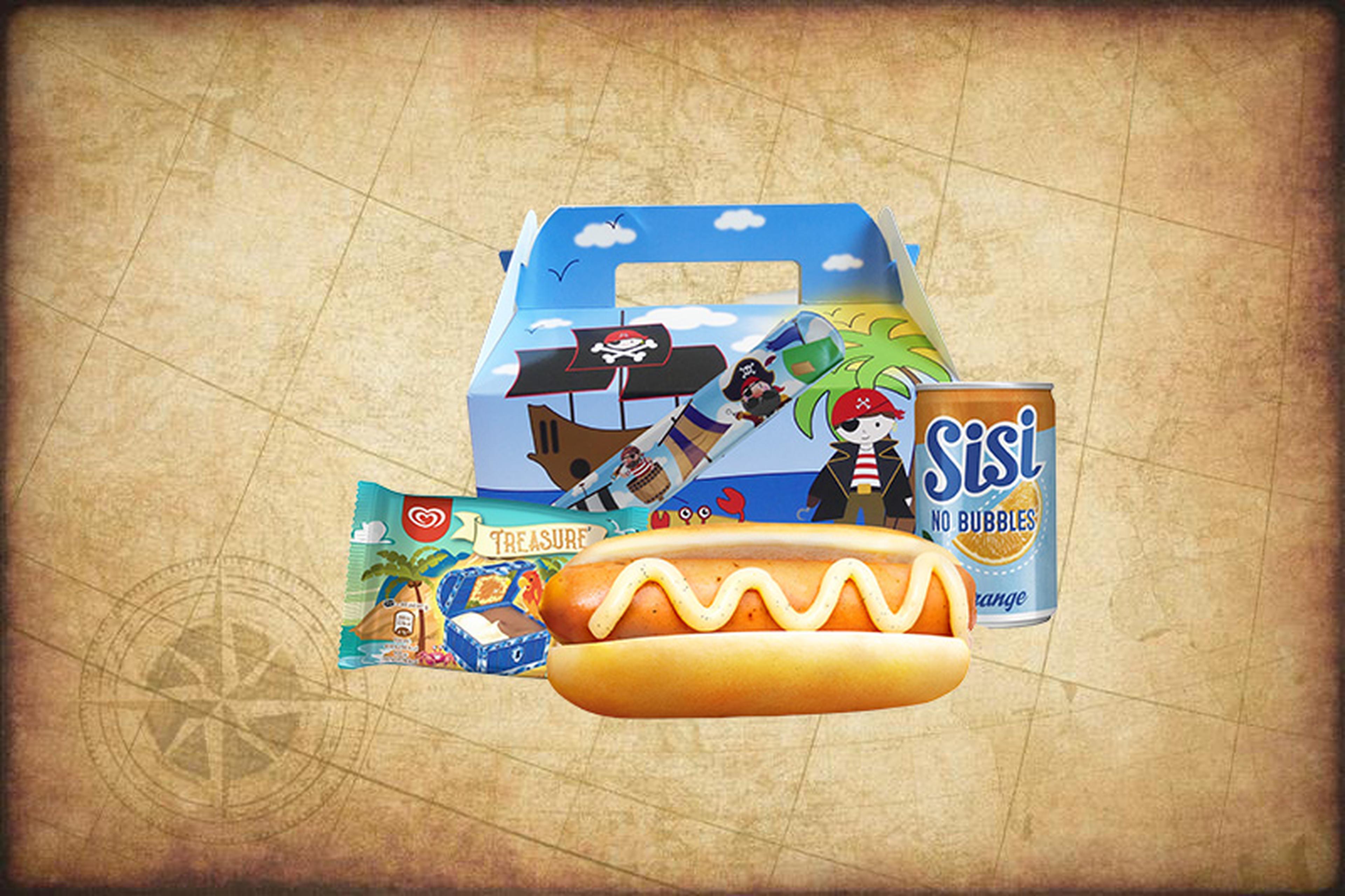 Piraten kinderbox gevuld tijdens Piraten in de Zoo in AquaZoo Leeuwarden