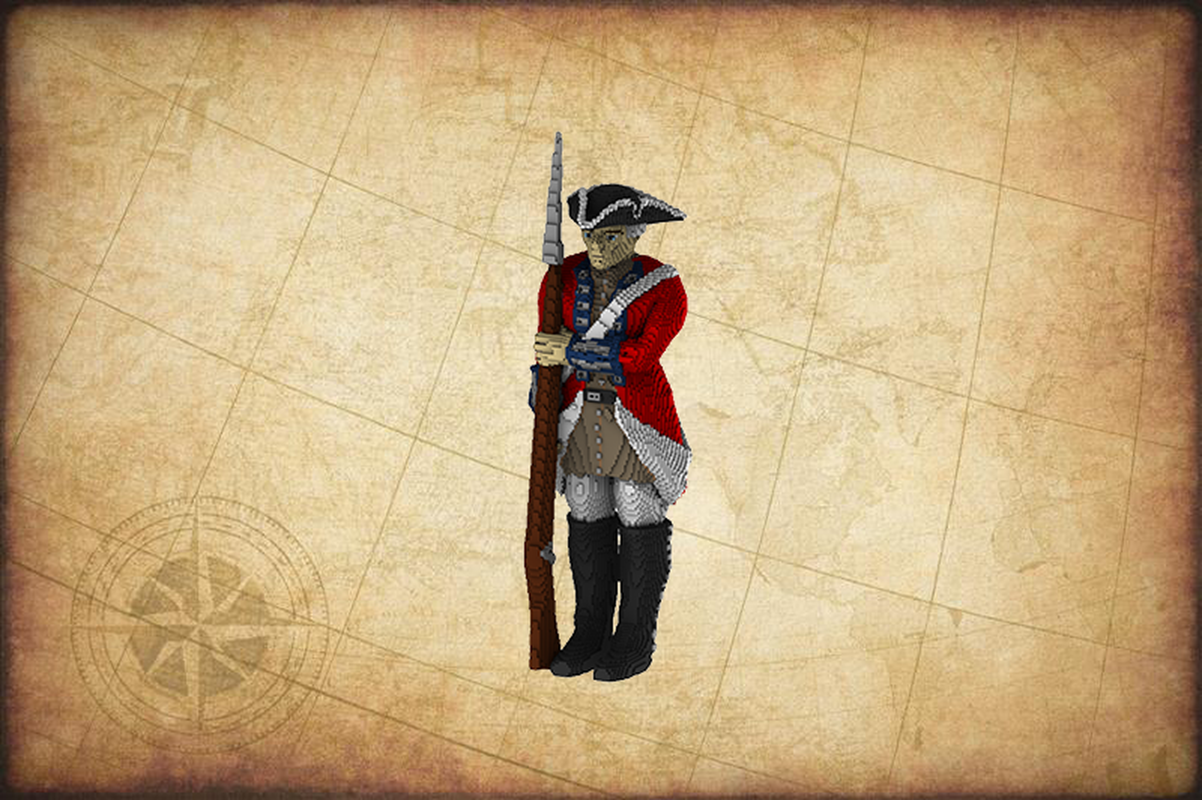 Bewaker van bricks tijdens Piraten in de Zoo in AquaZoo Leeuwarden