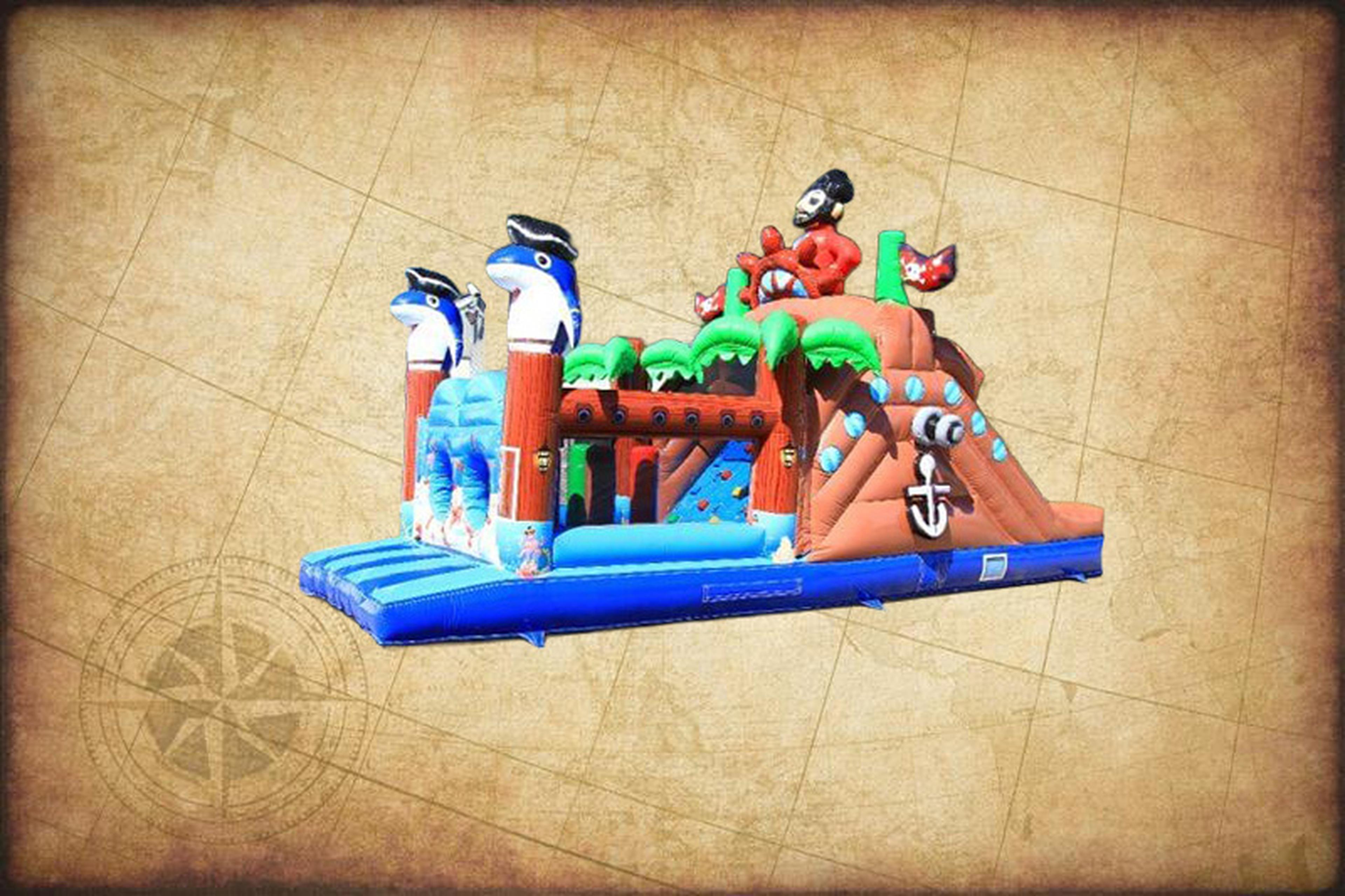 Piraten stormbaan 9 meter in AqauaZoo Leeuwarden