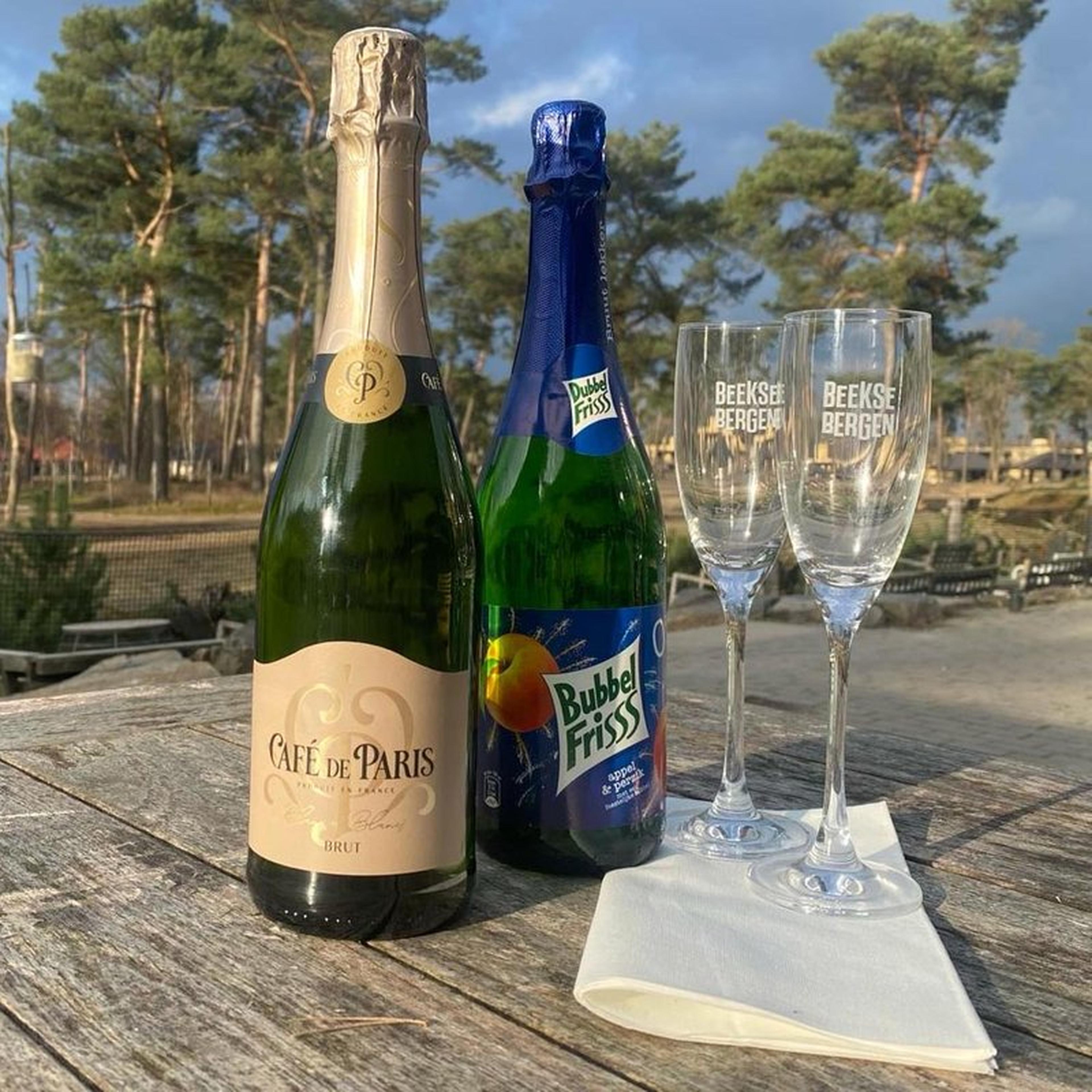 Bubbelspakket Café de Paris & Bubbel Friss bij Beekse Bergen