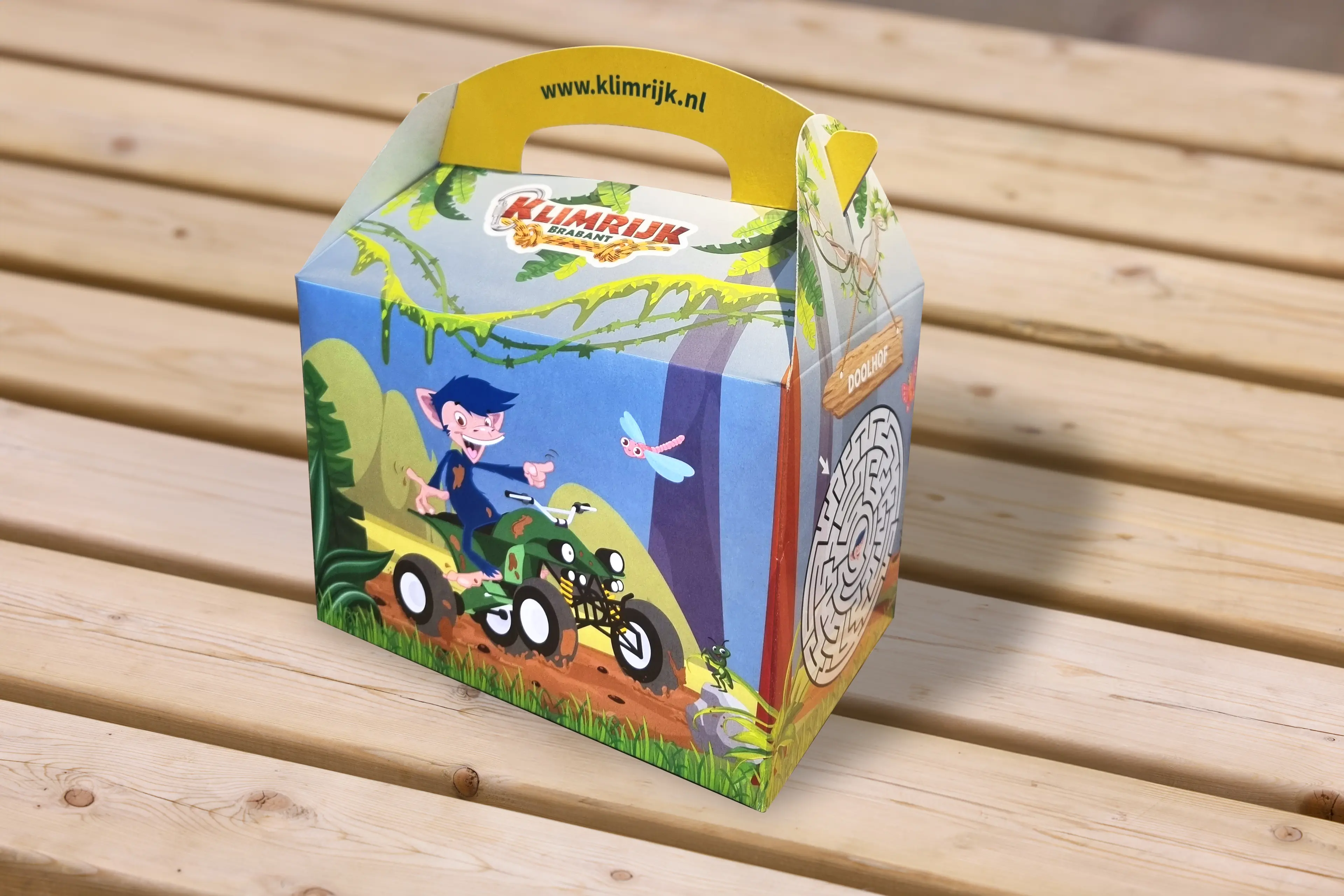 Pico kidsbox eten in Klimrijk Brabant